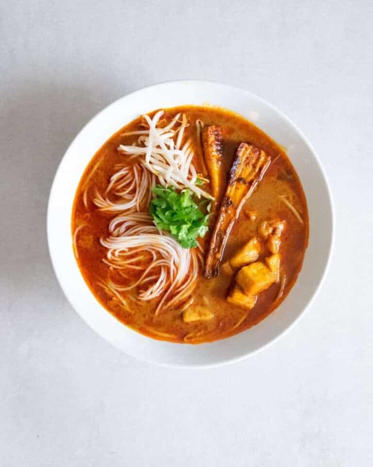 Peanut & Parsnip Cheat’s Laksa