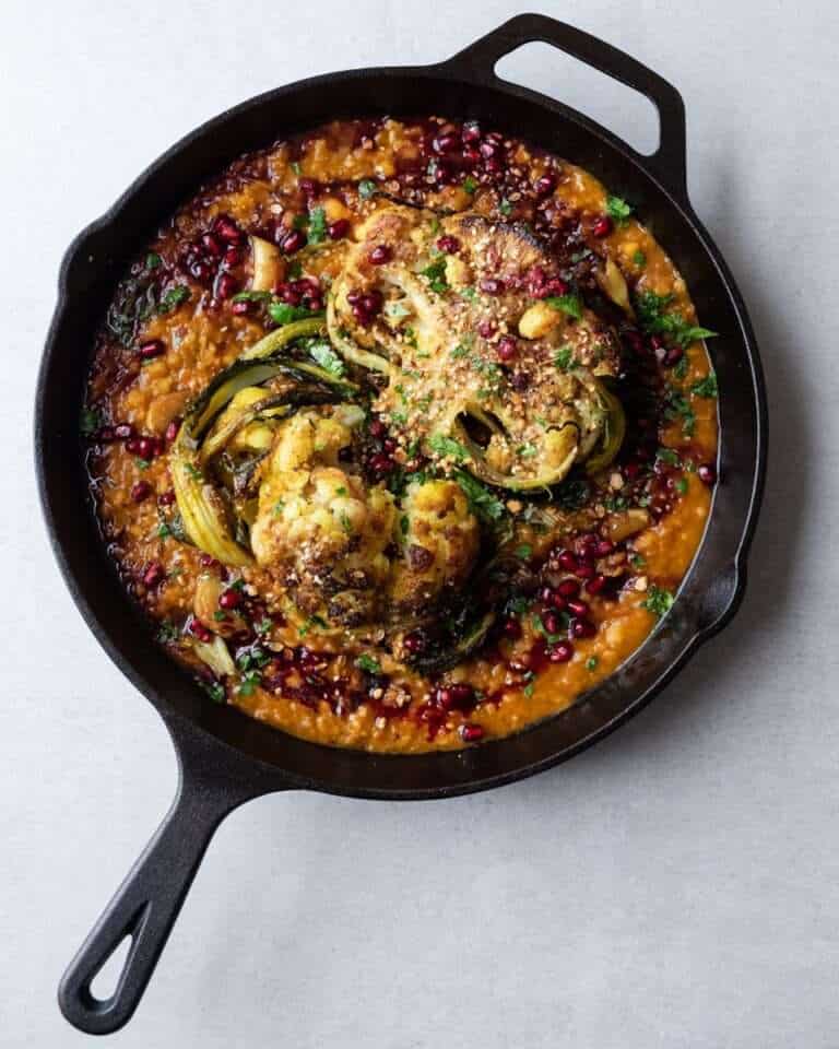 Indian-Inspired Christmas Cauliflower