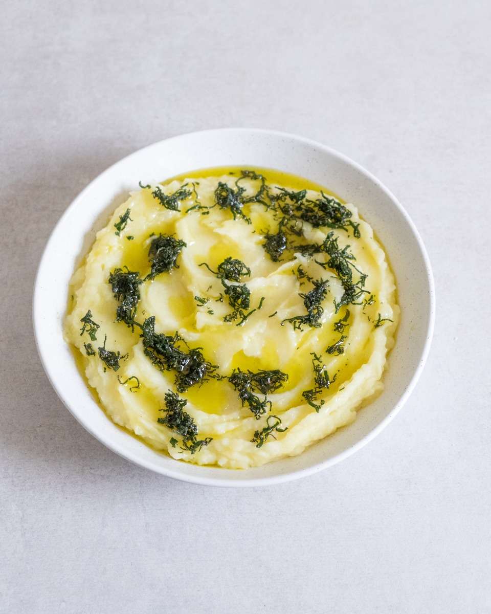 Garlic & Olive Oil Mashed Potatoes