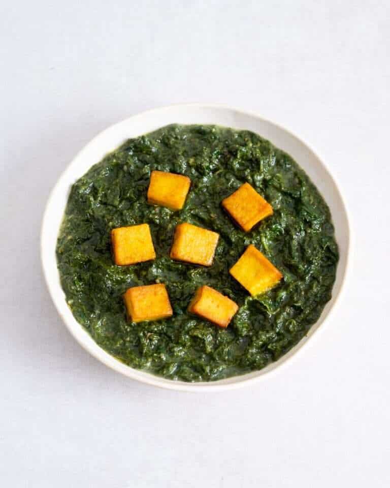 Vegan Saag Paneer