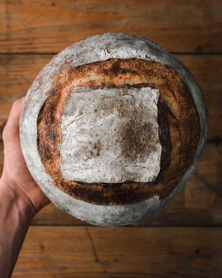 Sourdough Starter & Country Loaf (Step by Step Guide)