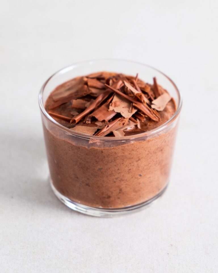 Aquafaba Chocolate Mousse