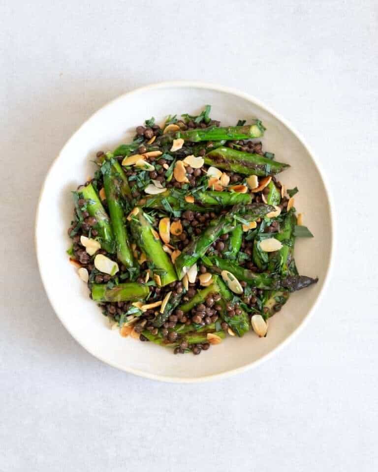 Asparagus Lentil Salad