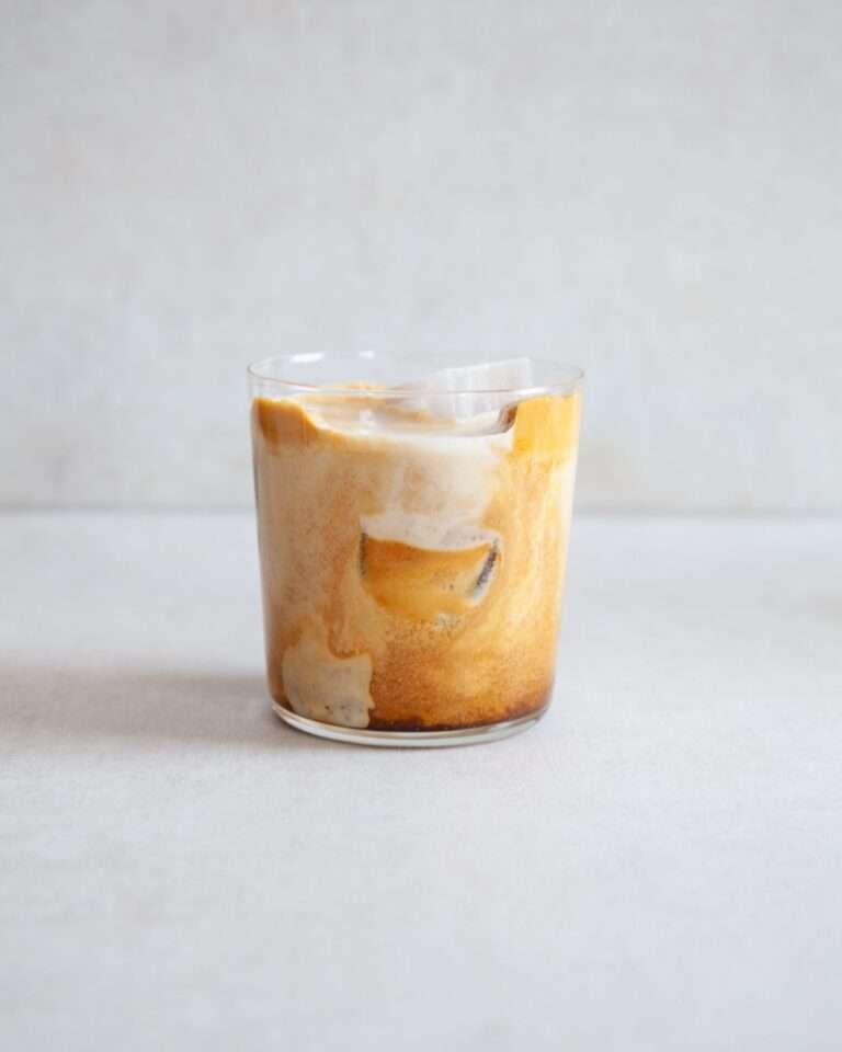 Hazelnut Iced Coffee