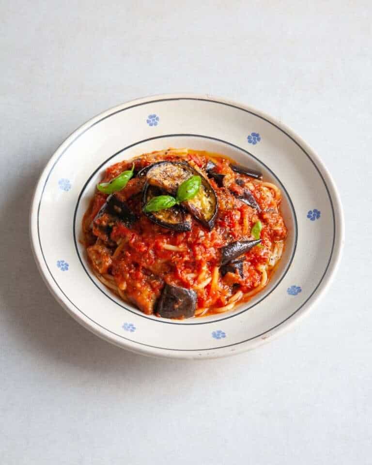 Pasta alla Norma (Sicilian Eggplant and Tomato Pasta)