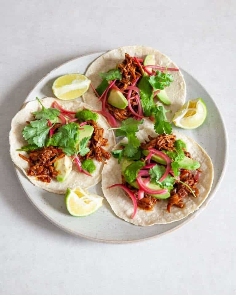 Pulled Mushroom Tacos