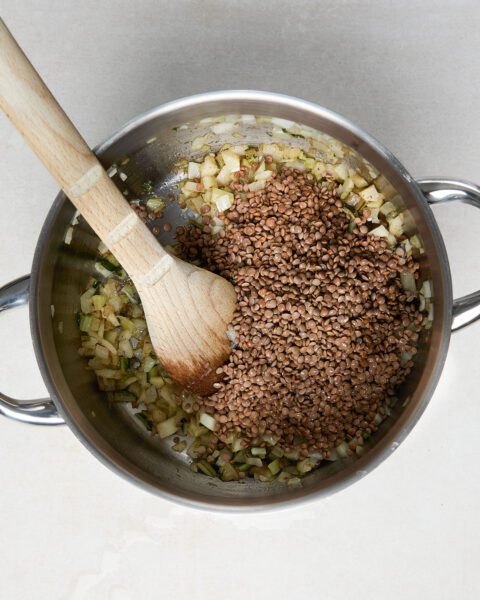 Adas Bil Hamod (Lebanese Lentil & Lemon Soup)