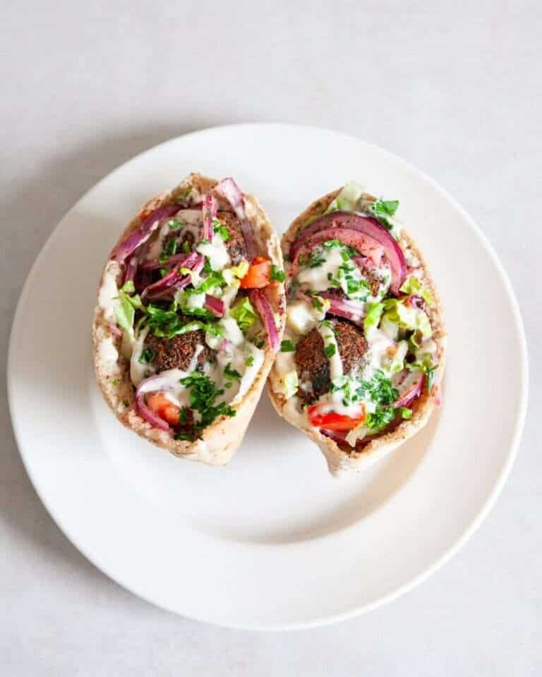 Falafel Pita Sandwich