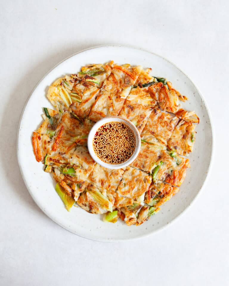 Yachaejeon (Korean Vegetable Pancakes)