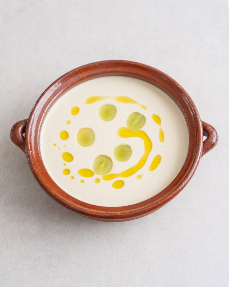 Ajo Blanco (Spanish Bread & Almond Soup)