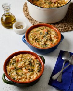 Bordatino alla Pisana (Tuscan Bean & Cornmeal Soup)